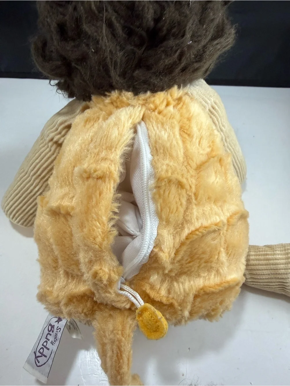 2010 Roarbert The Lion Scentsy One of Original Scentsy Plush Zip Back for scent